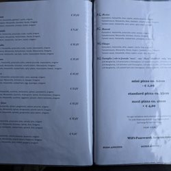 BAR Ariston - Page 4 & 5 pizza selections