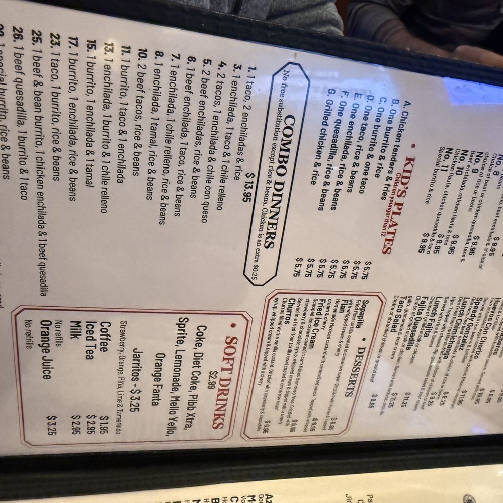 El Azteca - Menu - Mexican Near Me - Ames, Iowa El Azteca - Menu - Mexican Near Me - Ames, Iowa