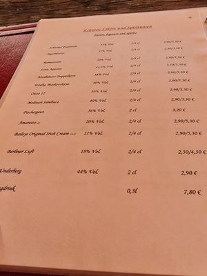 Menu photo 1 Der Alte Fritz Berlin, BE