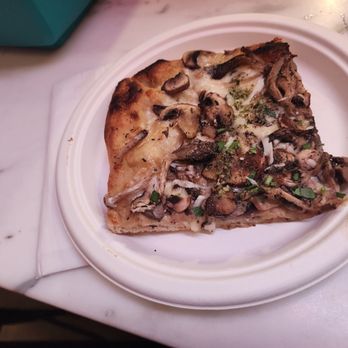 Unregular Pizza - mushrooms slice - Pizza Near Me - New York, New York