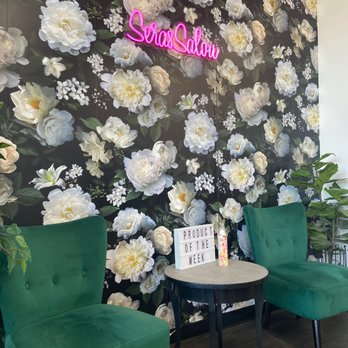 Seras Salon - Waiting area and photo op - Hair Salons Near Me - Los Angeles, California Seras Salon - Waiting area and photo op - Hair Salons Near Me - Los Angeles, California