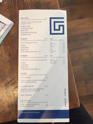 Menu photo 1 Greek & Co Toronto, ON