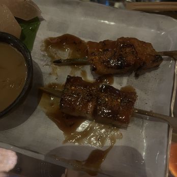 Sexy Fish Miami - Pork skewer - Seafood Near Me - Miami, Florida Sexy Fish Miami - Pork skewer - Seafood Near Me - Miami, Florida