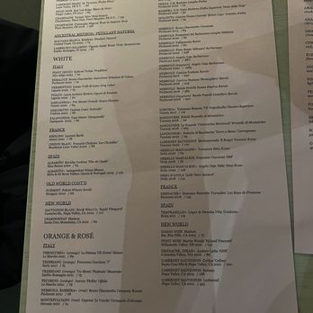 Dario - Wine list - Italian Near Me - Minneapolis, Minnesota
