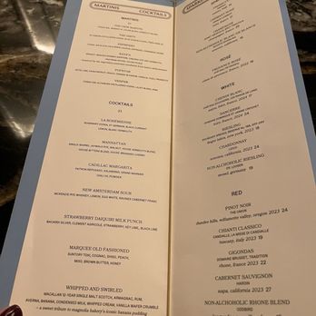 The View - Menu - Lounges Near Me - New York, New York