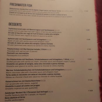Bärenwirt - Menu as of October 2023 - Austrian Near Me - Salzburg, 5