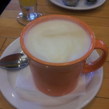 Jelly - Café latte - truly heavenly foam! - Breakfast & Brunch Near Me - Denver, Colorado