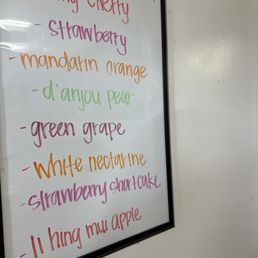 Today's special list