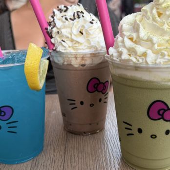 Hello Kitty And Friends Cafe - Tuxedosam Lemonade, Chococat Frozen Mocha, Keroppi Matcha Latte, - Themed Cafes Near Me - Universal City, California Hello Kitty And Friends Cafe - Tuxedosam Lemonade, Chococat Frozen Mocha, Keroppi Matcha Latte, - Themed Cafes Near Me - Universal City, California