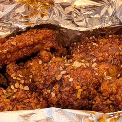 CM Korean Fried Chicken - Spicy Garlic wings