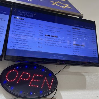 Myanmar Thai - Menu - Burmese Near Me - Catonsville, Maryland