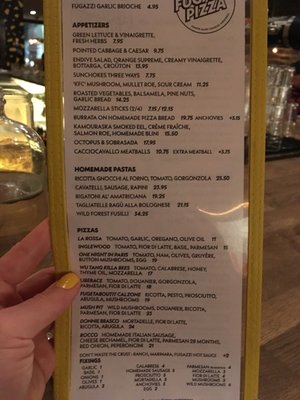 Menu photo 1 Fugazzi Pizza Montreal, QC Menu photo 1 Fugazzi Pizza Montreal, QC