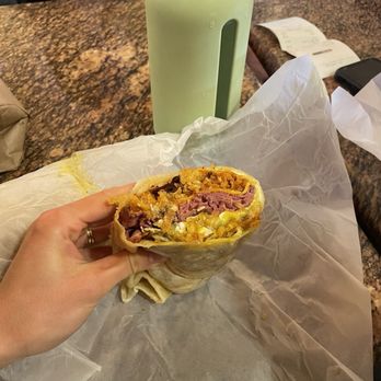 Nate's Korner - Pastrami breakfast burrito - Breakfast & Brunch Near Me - Santa Ana, California Nate's Korner - Pastrami breakfast burrito - Breakfast & Brunch Near Me - Santa Ana, California