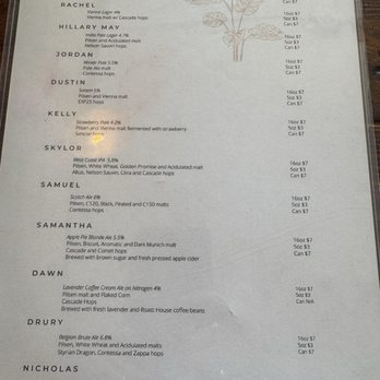 Four-Eyed Guys - Menu - Breweries Near Me - Spokane, Washington