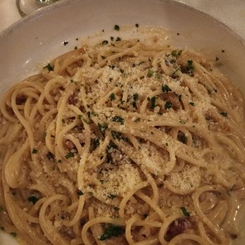 Giovanni's Trattu - Spaghetti Carbonara, top 3 pasta dish I've ever eaten. - Italian Near Me - Washington, DC, District of Columbia