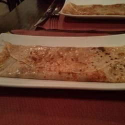 La Galette - Crepes de compota de manzana y de crema de castañas respectivamente