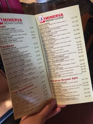 Menu photo 3 Minerva Indian Cuisine Southlake, TX