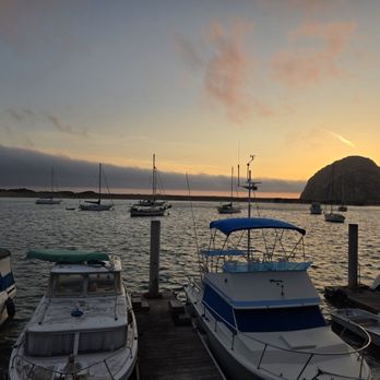 Windows On the Water - View of the harbor and Morro Rock from our table. - New American Near Me - Morro Bay, California Windows On the Water - View of the harbor and Morro Rock from our table. - New American Near Me - Morro Bay, California