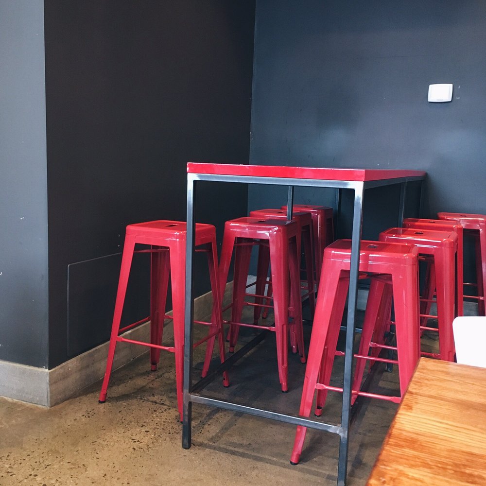 Levetto - Bar stool seating. - Italian Near Me - Toronto, Ontario
