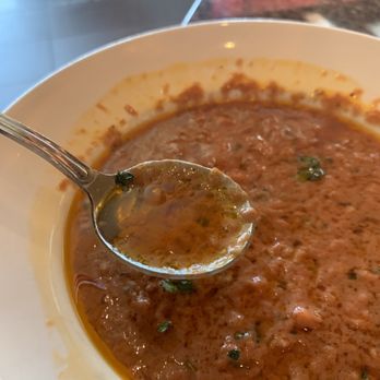 BJ's Restaurant & Brewhouse - Olily soup! Gross - New American Near Me - Vienna, Virginia