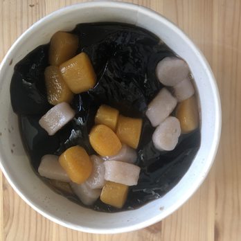 Bubbles&Tea - Grass jelly with taro - Bubble Tea Near Me - Rockville, Maryland Bubbles&Tea - Grass jelly with taro - Bubble Tea Near Me - Rockville, Maryland