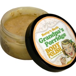 Grandpa's Porridge Body Polish - Just one of our many varieties of body polishes!