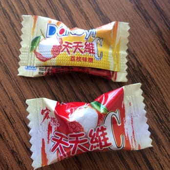 Siam Treasure - Lychee candy with check! - Thai Near Me - Chicago, Illinois