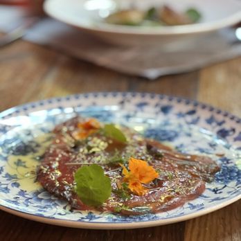 Oakleaf - Tuna carpaccio - New American Near Me - Carrboro, North Carolina