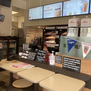 Dunkin' - Inside - Donuts Near Me - Santa Monica, California