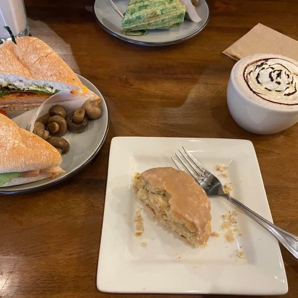 The Celtic Cup Coffee House - The Celtic club, hot chocolate and Irish cream scone. - Coffee & Tea Near Me - Tullahoma, Tennessee The Celtic Cup Coffee House - The Celtic club, hot chocolate and Irish cream scone. - Coffee & Tea Near Me - Tullahoma, Tennessee