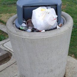 Maybe they forgot to empty the trash?