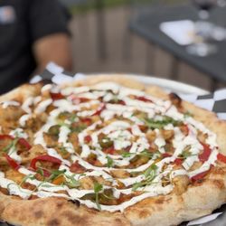 Jomas Hill - Clucker pizza. So good!