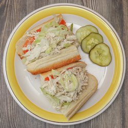 Rehoboth House of Pizza - Tuna sub.