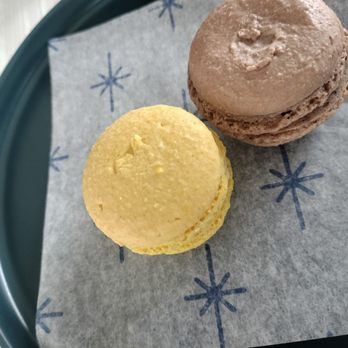 Blue Eyed Baker - Lemon and chocolate macaroons. - Bakeries Near Me - East Aurora, New York Blue Eyed Baker - Lemon and chocolate macaroons. - Bakeries Near Me - East Aurora, New York