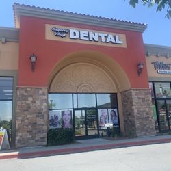 Exterior of the dental practice.