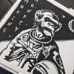 Pizza box art! Pizza box art!