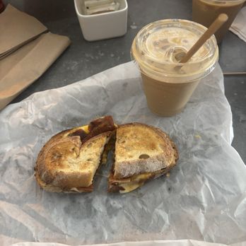 Barista Squared - Iced bonbon latte, bacon grilled cheese and a chicken wrap - Coffee & Tea Near Me - San Juan, Puerto Rico Barista Squared - Iced bonbon latte, bacon grilled cheese and a chicken wrap - Coffee & Tea Near Me - San Juan, Puerto Rico