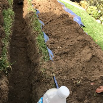 Don Allen Plumbing and Heating - trench for new 1" water service - Plumbing Near Me Don Allen Plumbing and Heating - trench for new 1" water service - Plumbing Near Me