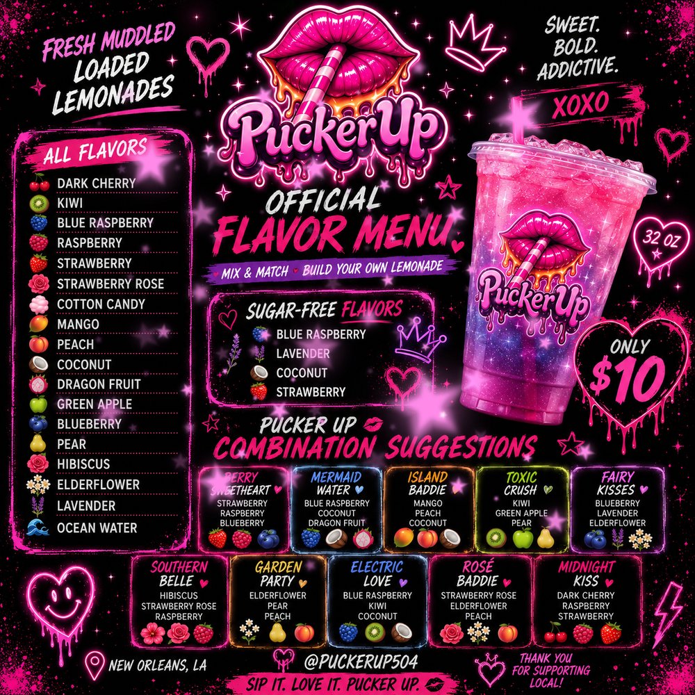 Pucker up Logo