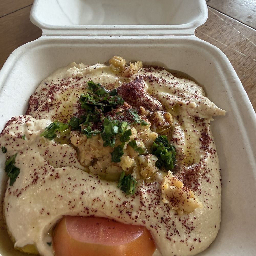 Habibi’s Kabab - Creamy hummus with extra olive oil. And you know they use that good stuff the extra-virgin. - Mediterranean Near Me - Marina, California Habibi’s Kabab - Creamy hummus with extra olive oil. And you know they use that good stuff the extra-virgin. - Mediterranean Near Me - Marina, California