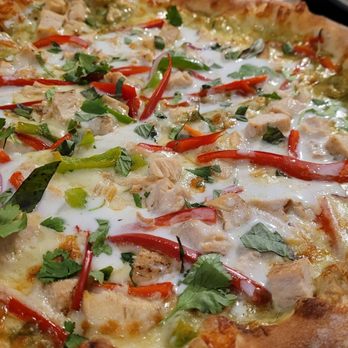 Drunken Elephant Pizza & Brews - Mean green curry pizza - Pizza Near Me - Temecula, California Drunken Elephant Pizza & Brews - Mean green curry pizza - Pizza Near Me - Temecula, California