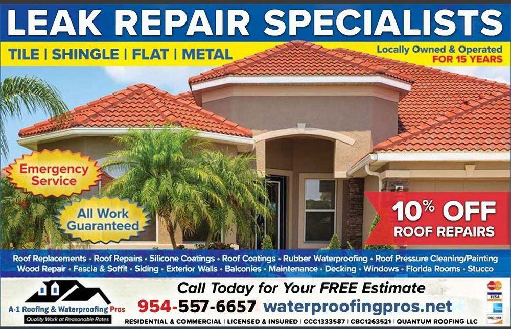 Slide of A-1 Roofing & Waterproofing Pros