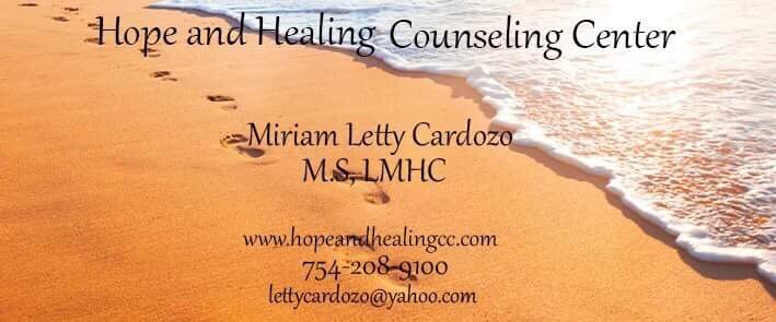 Hope and Healing Counseling Center - grief counselor in Coral Springs, FL