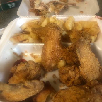 MVM Fish Market - 6 pc chicken wing double fries & 2 eggrolls - Seafood Markets Near Me - Houston, Texas MVM Fish Market - 6 pc chicken wing double fries & 2 eggrolls - Seafood Markets Near Me - Houston, Texas