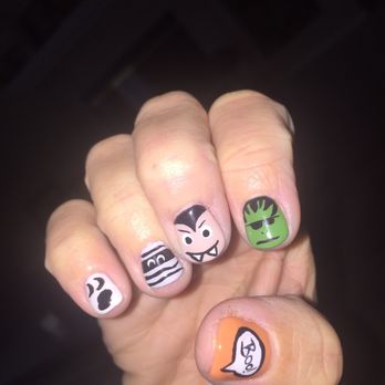 Pro Nails - Art work Tara has done and another gel mani set - Nail Salons Near Me - Ventura, California Pro Nails - Art work Tara has done and another gel mani set - Nail Salons Near Me - Ventura, California
