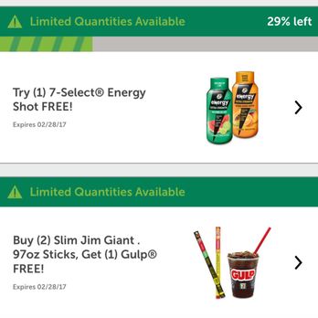 7-Eleven - Free energy shots big gulp with purchase of (2) jerkyz just DL their little app which doesn't take up too much data you know whatti mean :) - Convenience Stores Near Me - Westminster, California