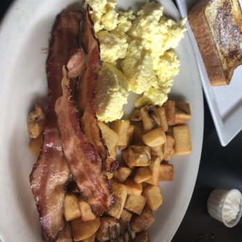 Jack's Steakhouse & Seafood - Jack's breakfast with French toast and bacon. - Steakhouses Near Me - Bismarck, North Dakota