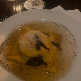 Babbo - Raviolio in brown sage butter sauce - Italian Near Me - New York, New York