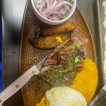 Inka Peruvian Grill - Bistec a lo Pobre - Peruvian Near Me - Charlottesville, Virginia Inka Peruvian Grill - Bistec a lo Pobre - Peruvian Near Me - Charlottesville, Virginia