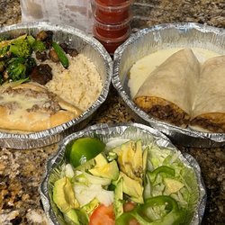 Casa Mexicana - Chile Poblano ($10ish) & Steak Burrito ($15)